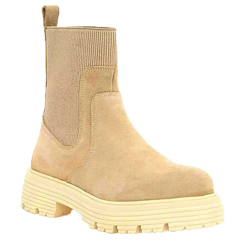 نیم بوت زنانه یو اس پولو مدل PRACTICAL - BEJ