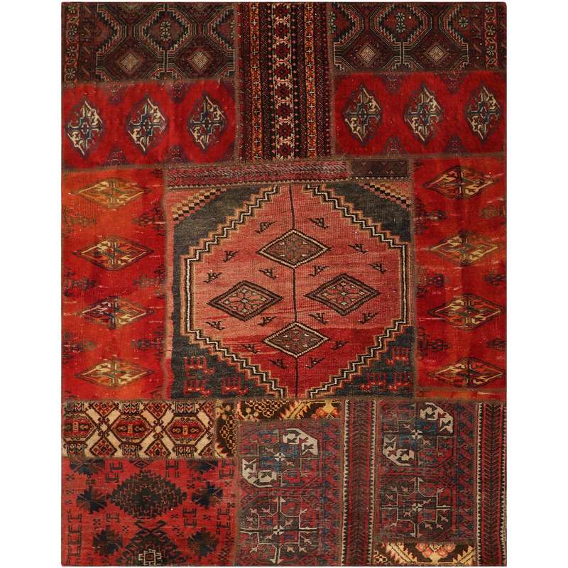 کلاژ فرش دستبافت دو متری فرش هریس کد 102017 کلاژ فرش دستبافت دو متری فرش هریس کد 102017