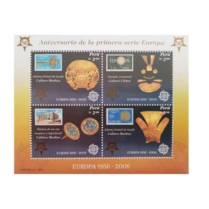 تمبر یادگاری مدل اروپا سپت مجموعه 4 عددی