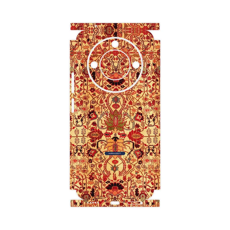 برچسب پوششی ماهوت مدل Persian_Carpet_Yellow-FullSkin مناسب برای گوشی موبایل آنر X9c Smart