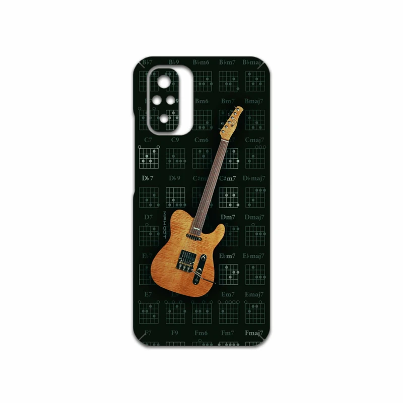 برچسب پوششی ماهوت مدل Guitar-Instrument مناسب برای گوشی موبایل شیائومی Redmi Note 10s