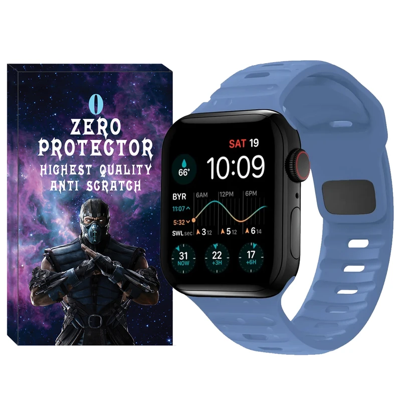 بند زیرو مدل Spig Sport ZR مناسب برای اپل واچ سری 7/8/9 سایز 45 میلی متری