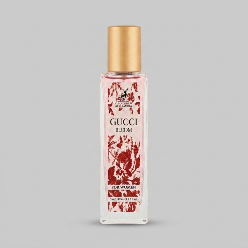 عطر جیبی زنانه گوچی بلوم مدل A09 با رایحه معتدل و خنک حجم 35 میلی لیتر با نت اولیه گلی و نت پایانی شرقی 