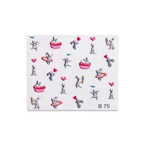 اسلایدر طراحی ناخن های لتو مدل B 75