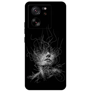 Megafone Face Sketch 7423 Cover For Xiaomi 13T / 13T Pro