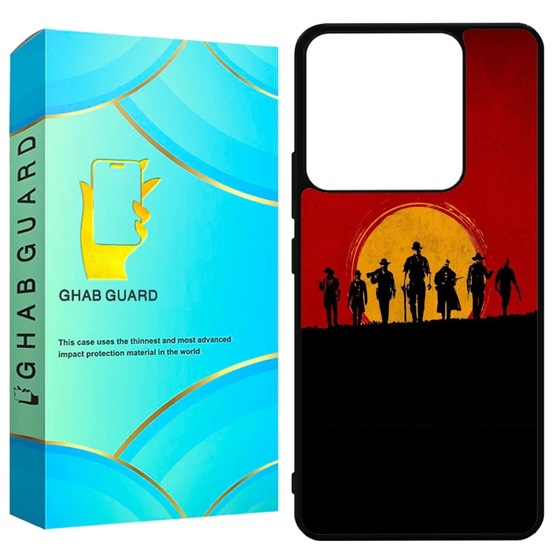 کاور قاب گارد طرح Dead Red مدل GN14 مناسب برای گوشی موبایل شیائومی Redmi Note 14 5G