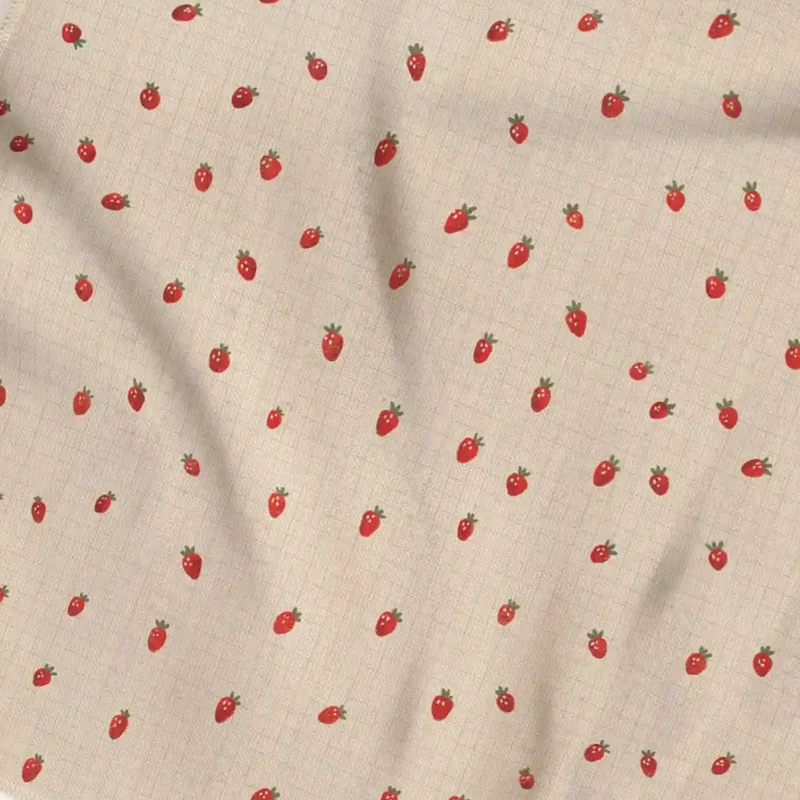 کاغذکادو مریخ مدل پارچه ای Strawberries