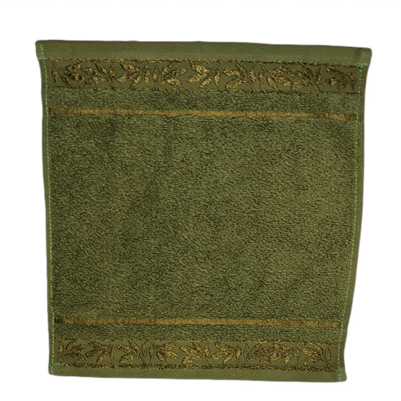 حوله دستی بهباف اذر تبریز مدل مروارید سایز 30x30 سانتی متر