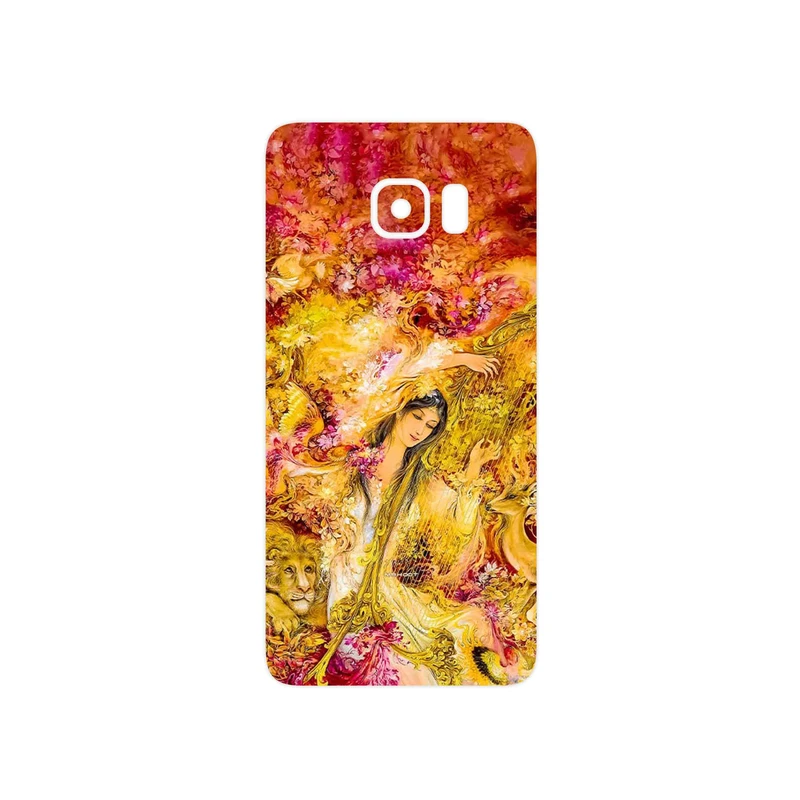 برچسب پوششی ماهوت مدل Persian miniature 1 مناسب برای گوشی موبایل سامسونگ Galaxy S6 Edge