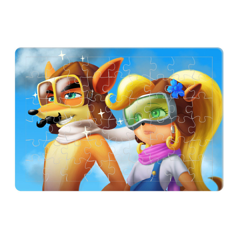 پازل 54 تکه طرح کراش مدل P576