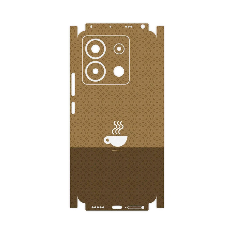 برچسب پوششی ماهوت مدل Minimal Cup of Coffee Icon-FullSkin مناسب برای گوشی موبایل شیائومی Redmi Note 13 Pro 5G