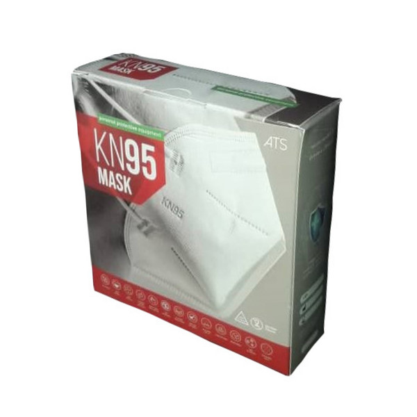ماسک تنفسی ای تی اس مدل KN95 بسته 10 عددی