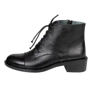 نیم بوت زنانه مدل بغل زیپ بندی