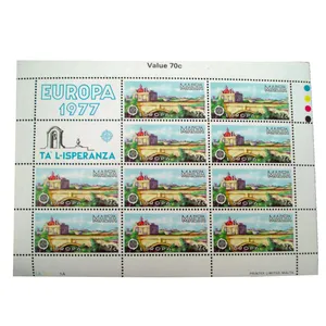 تمبر یادگاری مدل یادبود کد bc-1725 بسته 12 عددی