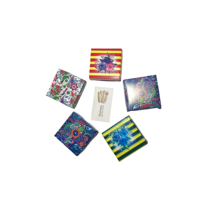 گردنبند دخترانه مدل پروانه و چشم نظر و سنگ اونیکس