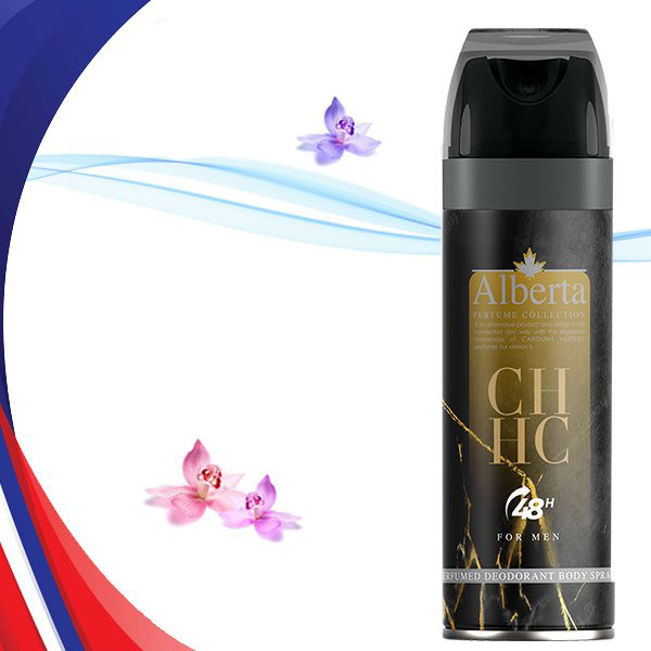 اسپری بدن مردانه آلبرتا مدل CAROLINA HERRERA - CH حجم 200 میلی لیتر
