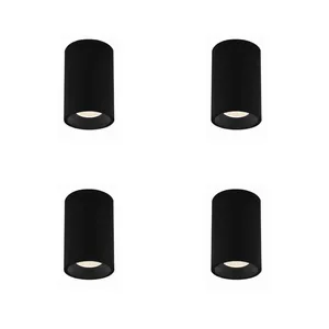 چراغ سقفی 7 وات مدل استوانه COB بسته 4 عددی