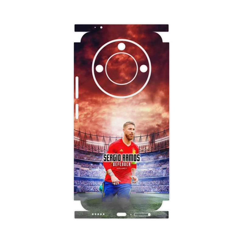 برچسب پوششی ماهوت مدل Sergio Ramos-FullSkin مناسب برای گوشی موبایل آنر X9c Smart