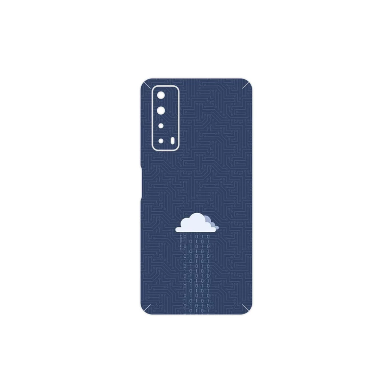برچسب پوششی ماهوت مدل Minimal Data Cloud مناسب برای گوشی موبایل هوآوی Y7a