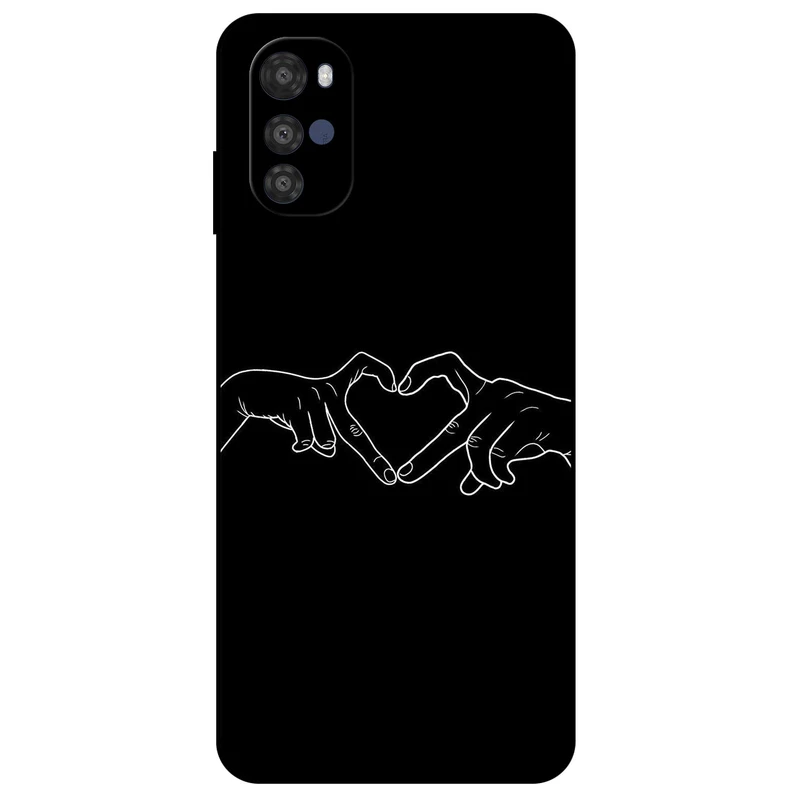 کاور مگافون طرح عشق مدل 1857 مناسب برای گوشی موبایل موتورولا Moto E32 / E32s  