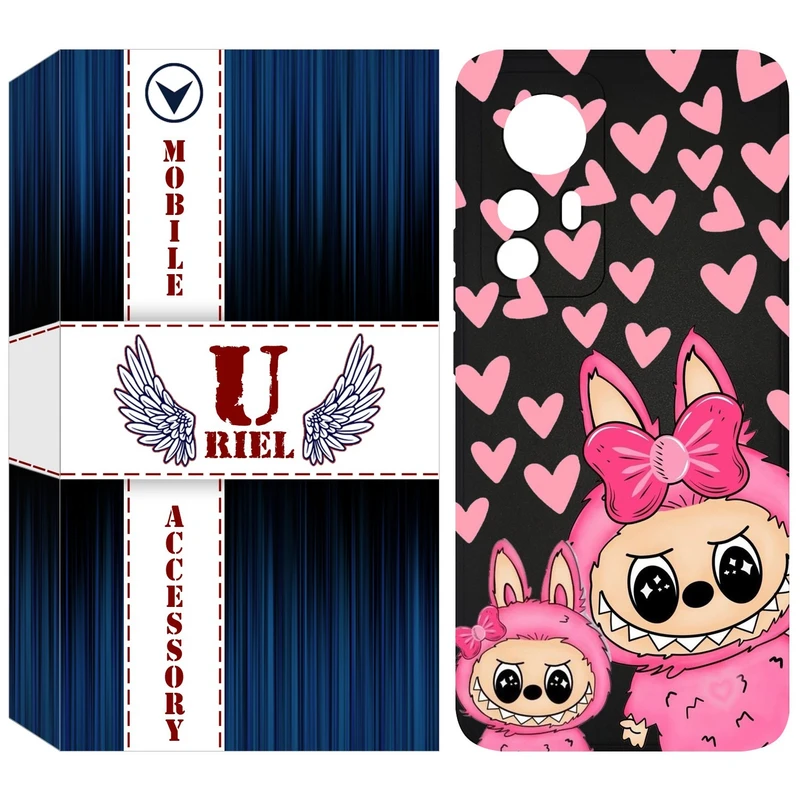 کاور یوریل مدل KSH کد 105 طرح عروسک لبوبو مناسب برای گوشی موبایل شیائومی 12T Pro / Redmi K50 Ultra