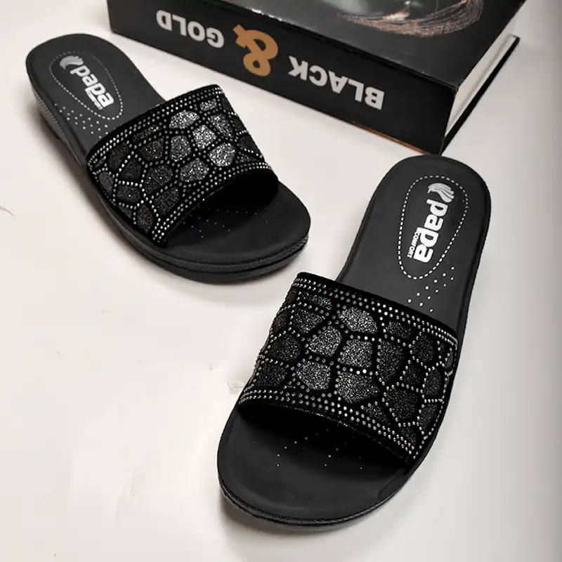 دمپایی زنانه پاپا مدل BK.2819