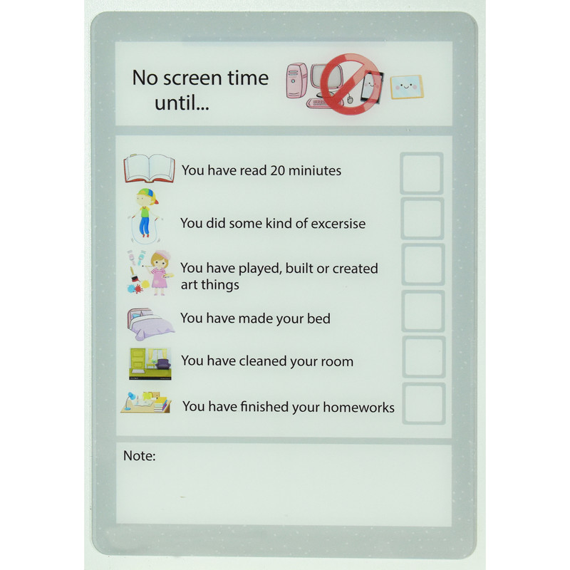 تخته وایت برد کد 12 سایز 33x23 سانتی متر