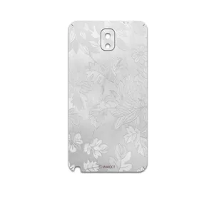 MAHOOT Silver-Wildflower Cover Sticker for Samsung Galaxy Note 3