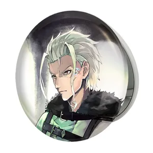 آینه جیبی خندالو طرح ارستد انیمه موشوکو تنسی مدل تاشو کد 24033 