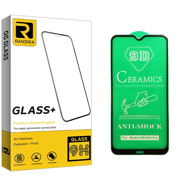 محافظ صفحه نمایش سرامیکی راندیکا مدل GLD مناسب برای گوشی موبایل شیائومی Redmi 8A