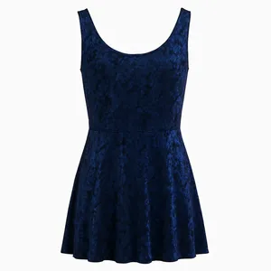 پیراهن یقه گرد زنانه مدل باران