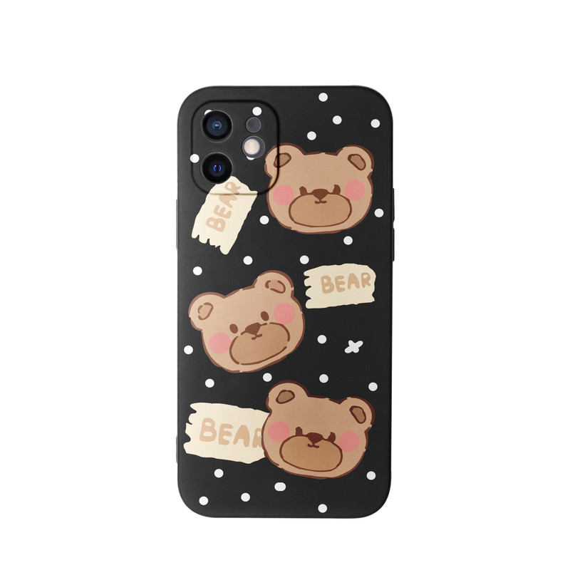 کاور طرح خرس های دخترونه کد f4012 مناسب برای گوشی موبایل اپل iphone 11