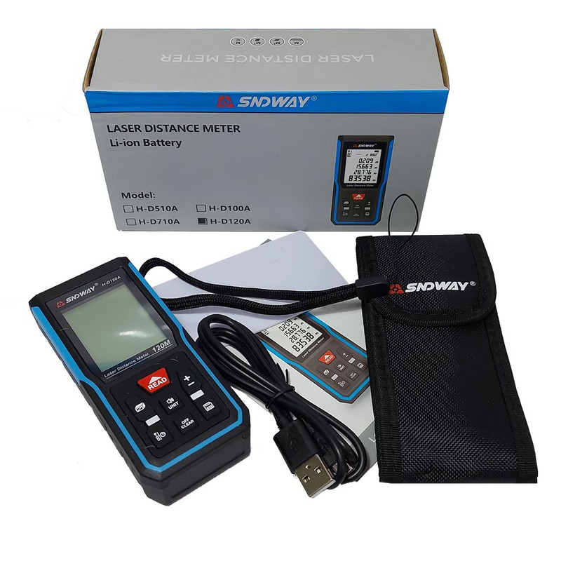 متر لیزری سندوی مدل H-D120A