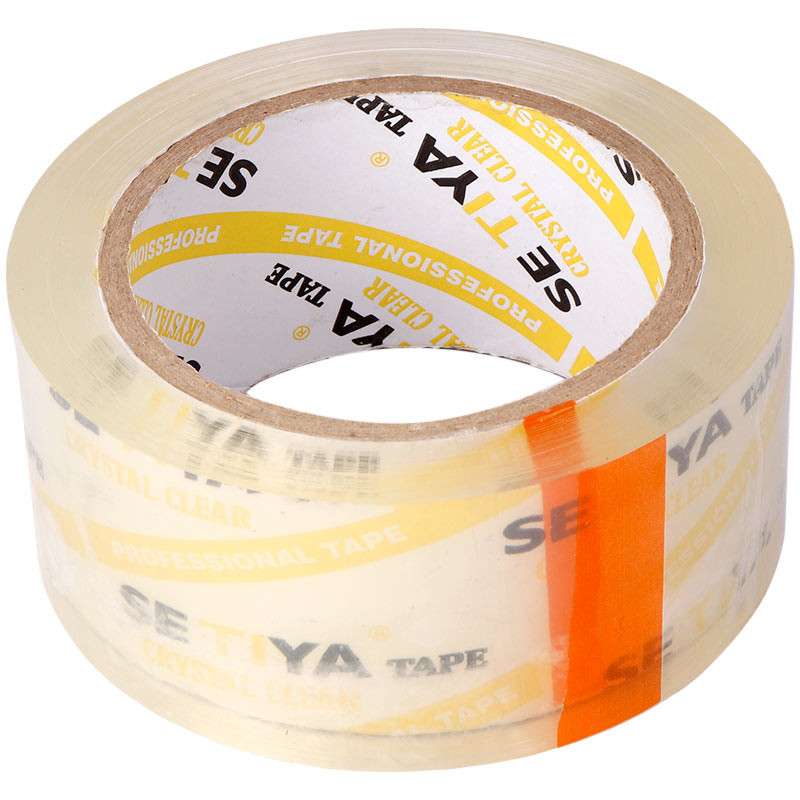 چسب پهن ستیا مدل شیشه ای عرض 5 سانتی متر چسب پهن ستیا مدل شیشه ای عرض 5 سانتی متر