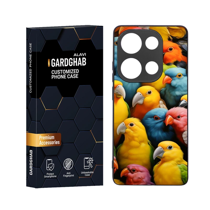 کاور گارد قاب علوی مدل دور ژله ای مناسب برای گوشی موبایل شیائومی Redmi Note 13 Pro 4G