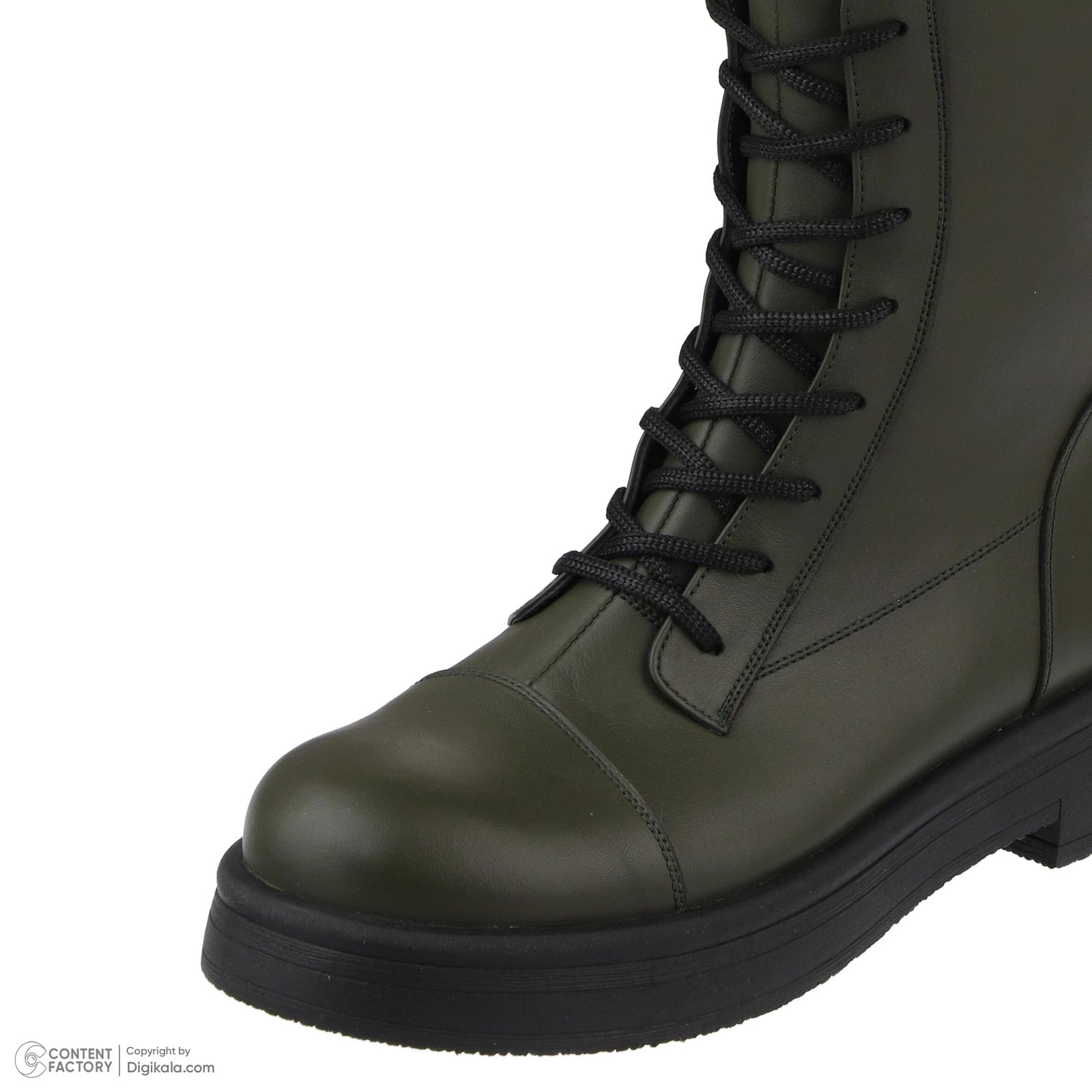 نیم بوت زنانه چرم مشهد مدل J2687-038 - - 5