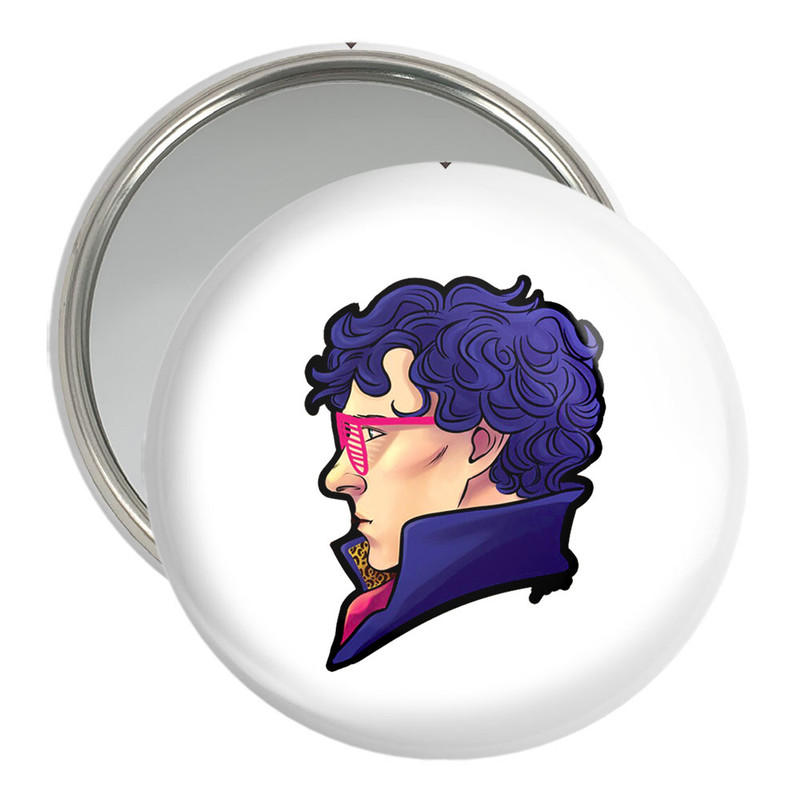 آینه جیبی خندالو مدل شرلوک هولمز Sherlock Holmes کد 10159 آینه جیبی خندالو مدل شرلوک هولمز Sherlock Holmes کد 10159