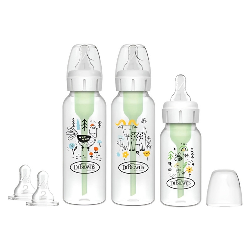 شیشه‌ شیر دکتر براونز مدل D03007 مجموعه 5 عددی