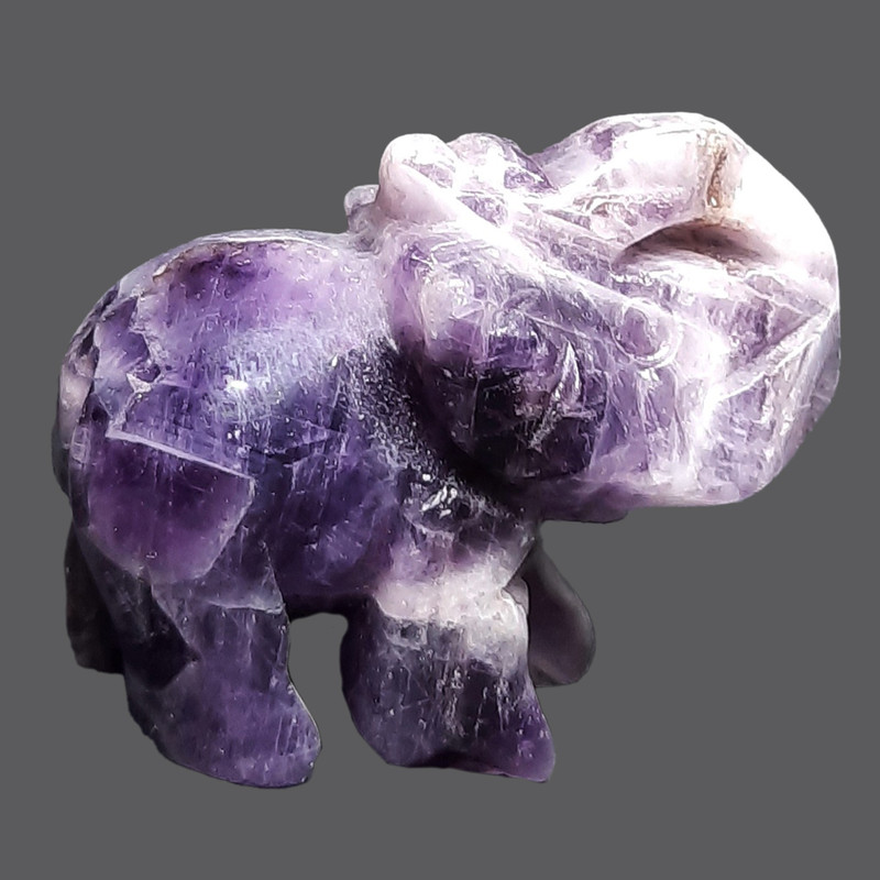 مجسمه مدل فیل آمیتیست کد 4-96