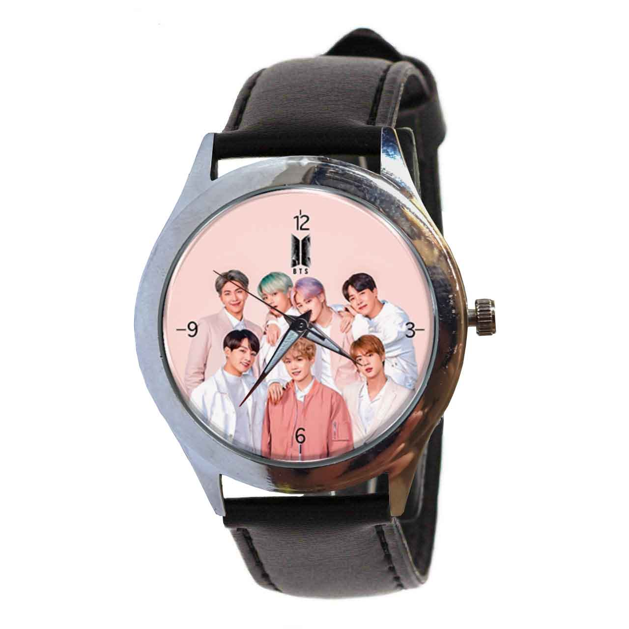 ساعت مچی عقربه ای مدل بی تی اس کد 12