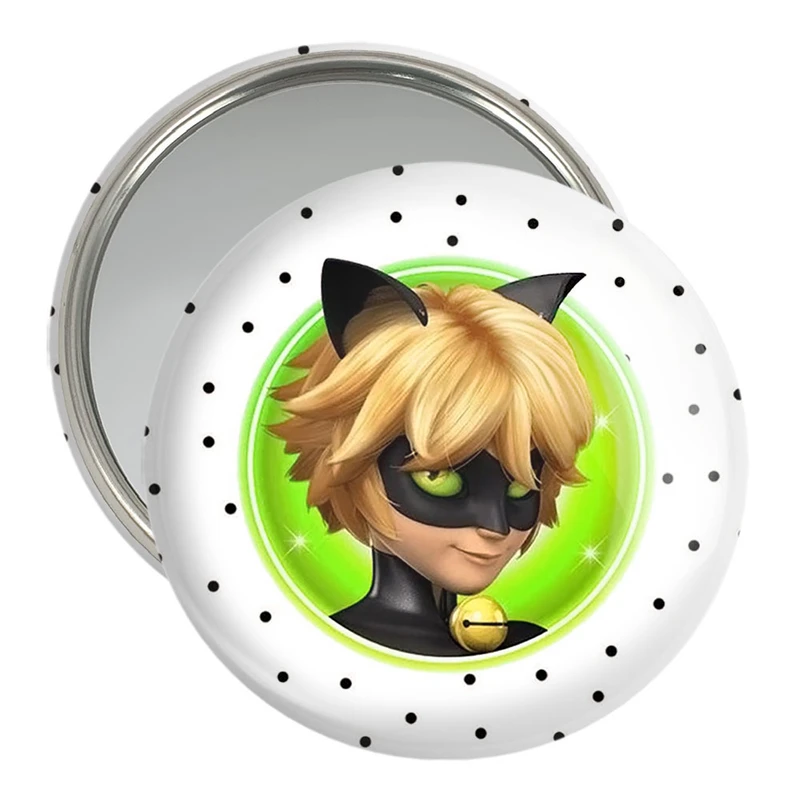 آینه جیبی خندالو طرح پسر گربه ای کد 3552