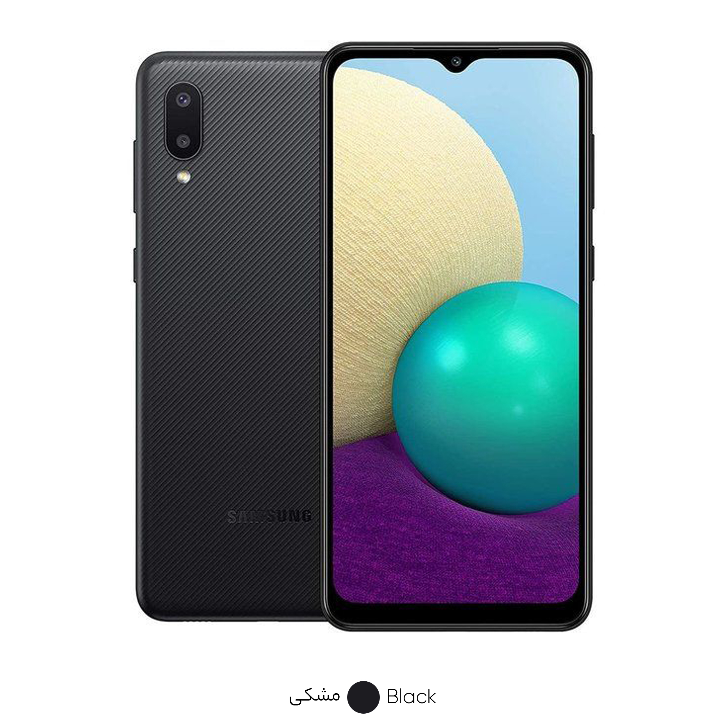 گوشی موبایل سامسونگ مدل Galaxy A02 SM-A022F/DS دو سیم کارت ظرفیت 32 گیگابایت و رم 3 گیگابایت