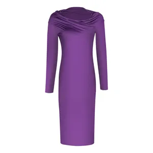 پیراهن یقه قایقی زنانه ترندیول مدل 845518104