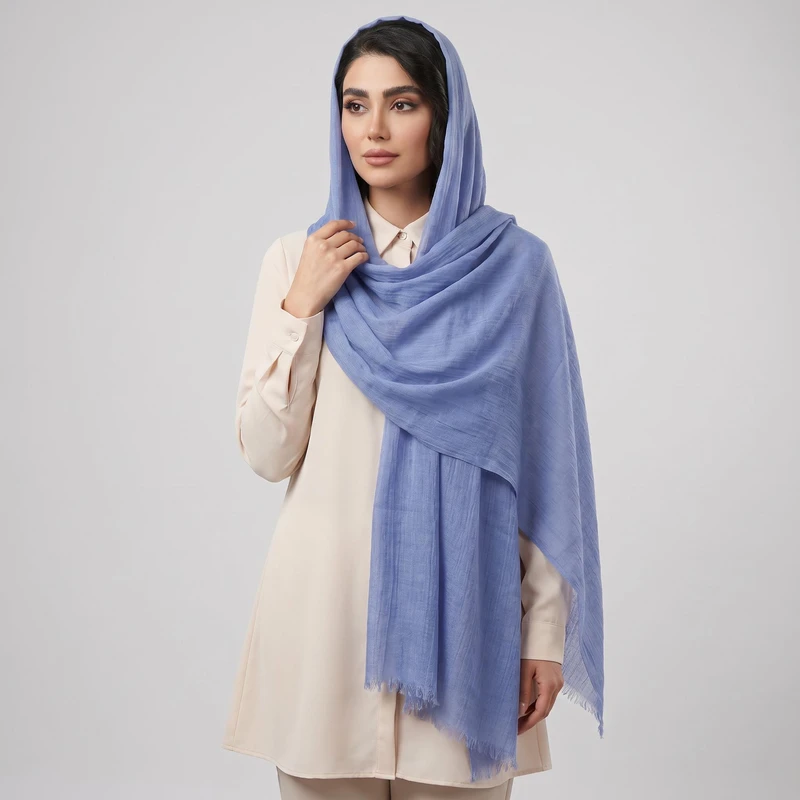 شال زنانه ساده کد tp_6159_10