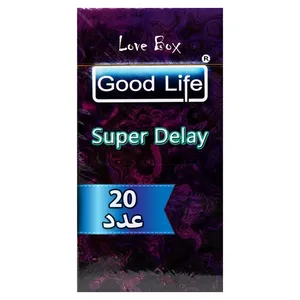 کاندوم گودلایف مدل LOV_Superdelay بسته 20 عددی