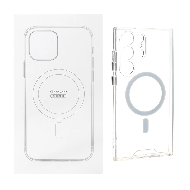 کاور مدل Clear MagSafe مناسب برای گوشی موبایل سامسونگ Galaxy S23 Ultra 