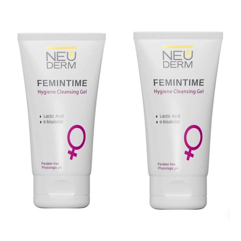 ژل بهداشتی بانوان نئودرم مدل فم اینتیم حجم 150 میلی لیتر مجموعه دو عددی