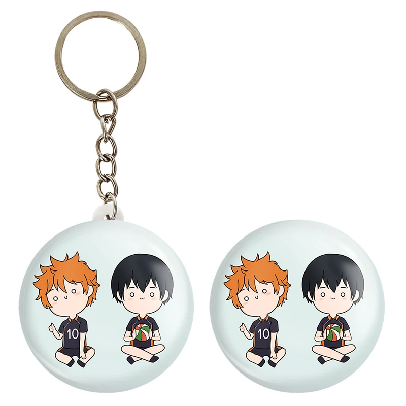 پیکسل خندالو مدل کاگیاما و هیناتا انیمه آبشار سرنوشت هایکیو کاگیاما کد 11213 به همراه جاکلیدی