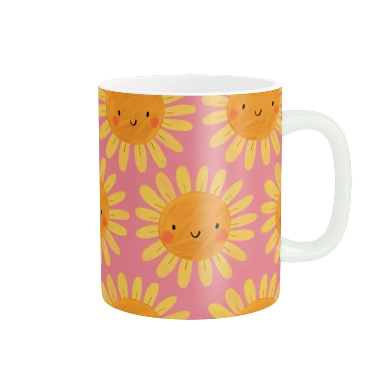 ماگ پاد آفرین طرح خورشید خانم کد 3950