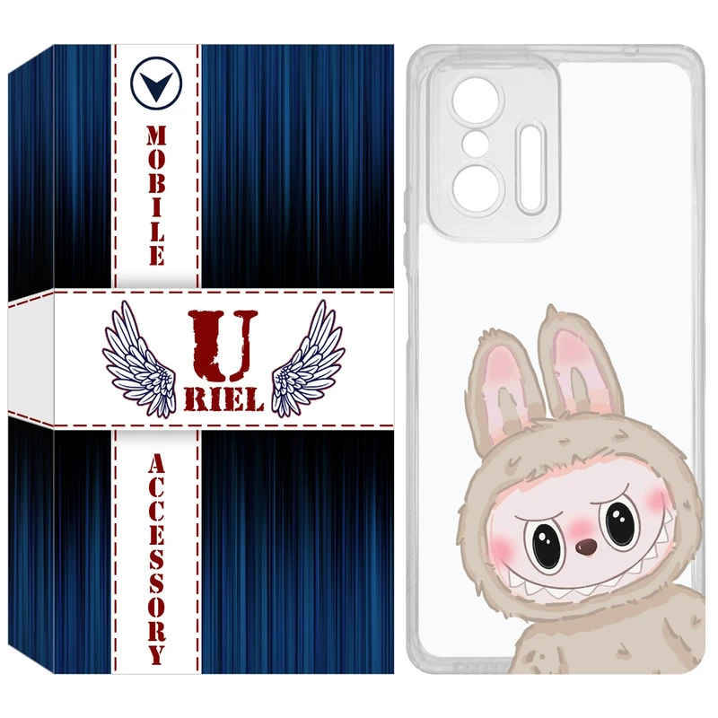 کاور یوریل مدل Clear کد 119 طرح لبوبو Labubu مناسب برای گوشی موبایل شیائومی 11T / 11T Pro